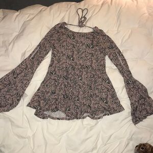 American eagle open back longsleeve